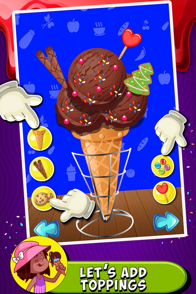 Ice Cream Maker:Frozen Dessert Summer Cooking game screenshot 2