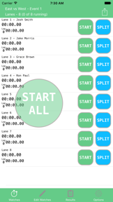 Team Split - The Ultimate Team Timer screenshot