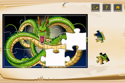 恐竜ドラゴンバトルジグソーパズルは、脳のトレーニングのための無料の子供のゲームをパズルのおすすめ画像1