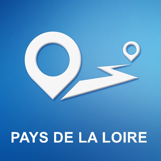 Pays de la Loire Offline GPS Navigation & Maps icon