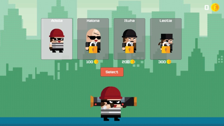 Criminal Robber shooty Escape