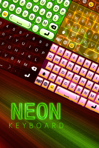 Neon Color Keys – Pimp Your Key.board.s With Glow.ing Skins, Cute Fonts & Emoji screenshot 2
