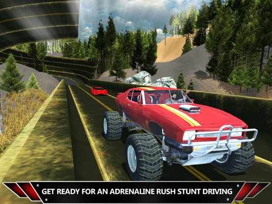 Offroad Stunt Car Drive 3d iPad screenshot