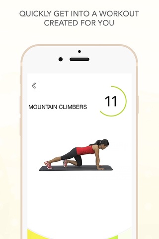 FitSpark - High Intensity Exercise Pal For Busy People & Moms: HIIT Routines For Home, Hotel Workout screenshot 2