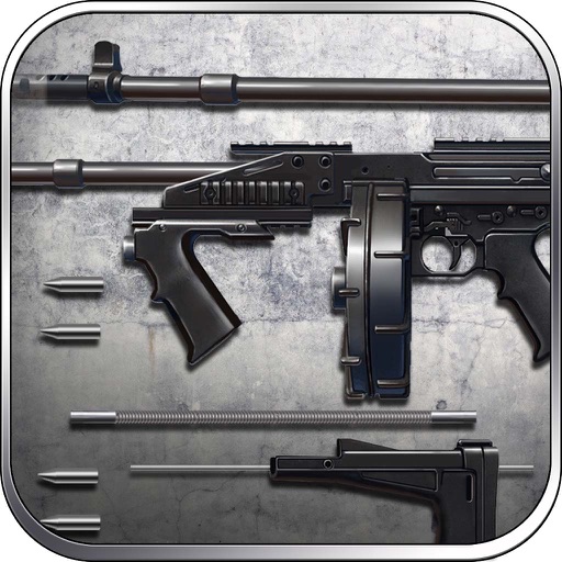 Thompson M1A1: Submachinegun, Simulator, Trivia Shooting Game - Lord of War icon