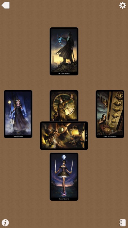 Steampunk Tarot screenshot-4