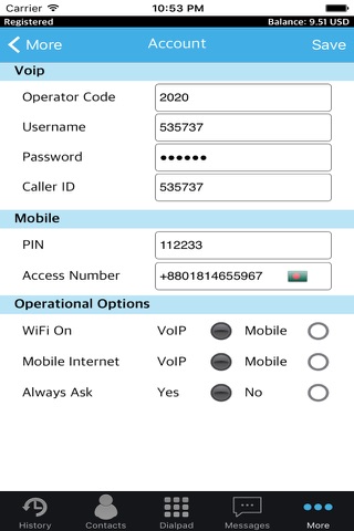 iTel Hybrid Dialer screenshot 2