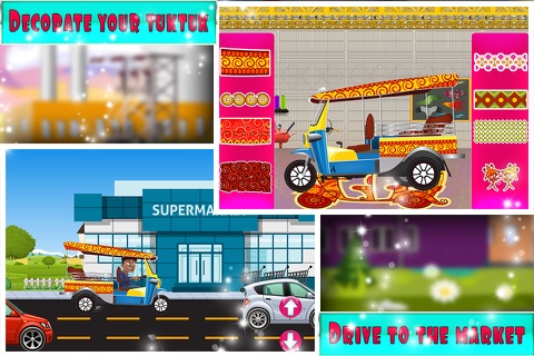 Tuk tuk Factory – Auto rickshaw maker & builder game for kids screenshot 3