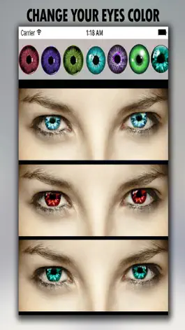 Game screenshot Multi Eye color Editor- Replace Eyes With Colorful Eye Effects & Lens mod apk