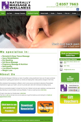 Naturally Massage screenshot 3