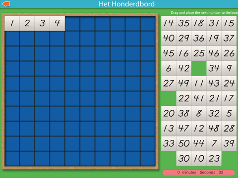 Screenshot #6 pour Montessori rekenmaterialen – Het honderdbord Lite
