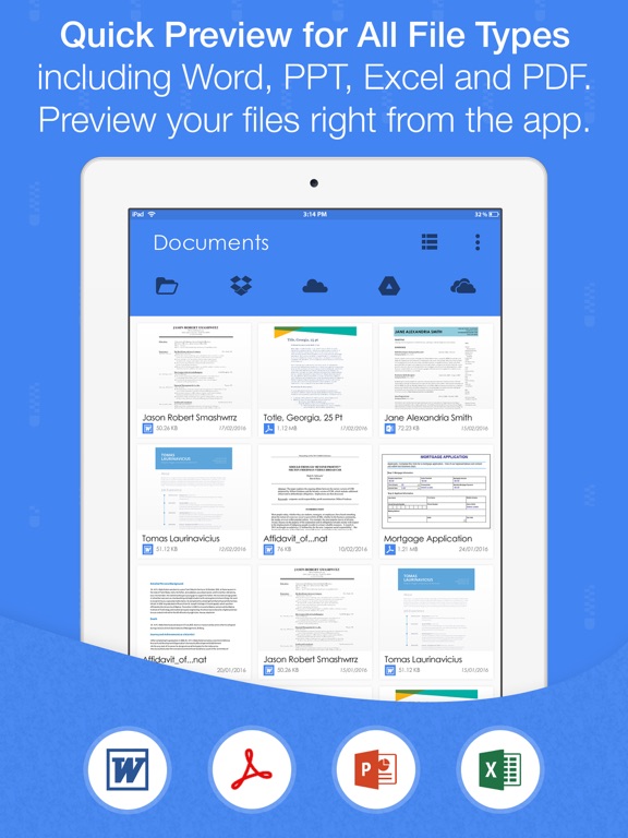 Easy Zip - With Dropbox, Google Drive, iCloudのおすすめ画像4