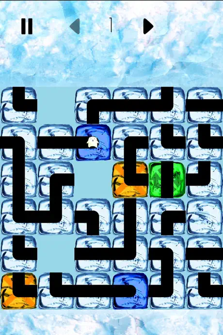 Lost Polar Bear - block puzzle game
