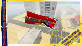 Game screenshot Школьный автобус Jet 2016 - Полет Общественный транспорт Полет с экстремальными прыжки с парашютом Air Stunts apk
