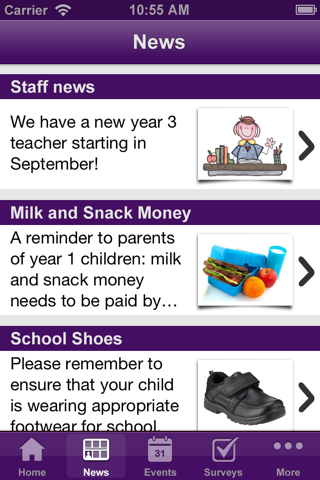 Queen’s Hill Primary School screenshot 2