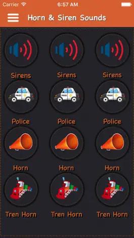 Game screenshot Звуковой сигнал и звуки сирены - Horn & Siren Sounds mod apk