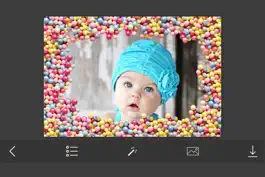 Game screenshot Candy Photo Frames - Make awesome photo using beautiful photo frames apk