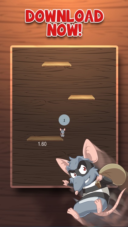 Bouncy Rat Thief Jump: Super Mayhem Trap