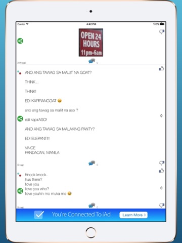 Screenshot #6 pour Pinoy Jokes: Created Exclusively for Pinoy Community