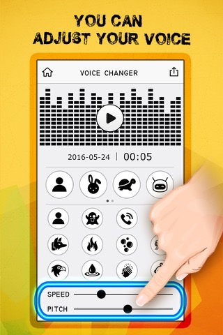 Voice Change.r FREE - The Audio Record.er & Phone Calls Play.er with Robot Machine Sound Effectsのおすすめ画像3