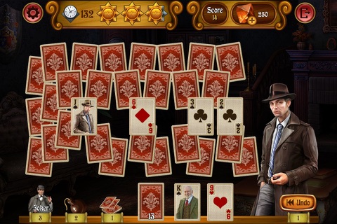 Lost Diamonds Solitaire screenshot 2