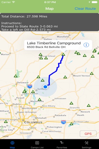 Ohio – Camping & RV spots screenshot 2