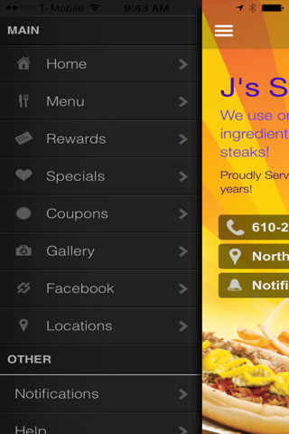 J's Steaks & Subs screenshot 2