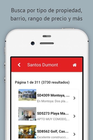Santos Dumont Inmobiliaria screenshot 2