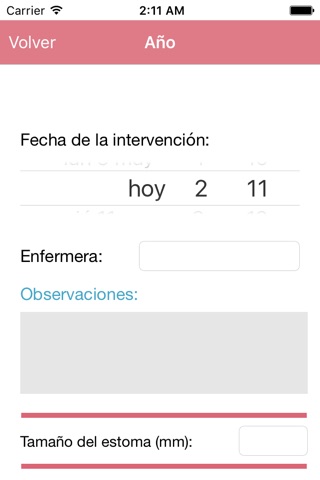 Diario del Paciente Ostomizado screenshot 2