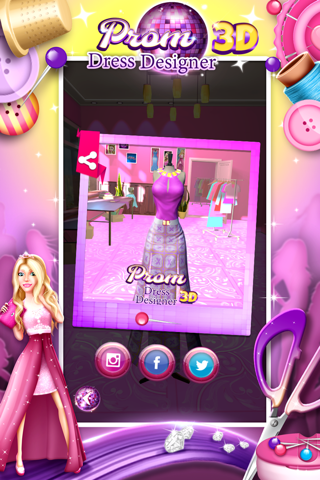 Prom Dress Designer 3D screenshot 4