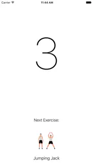 seven minute workout exercise iphone screenshot 4