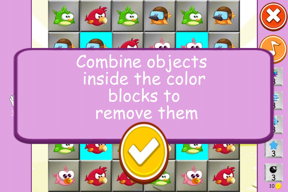 Clash Of Birds - Tile Blocks screenshot 3