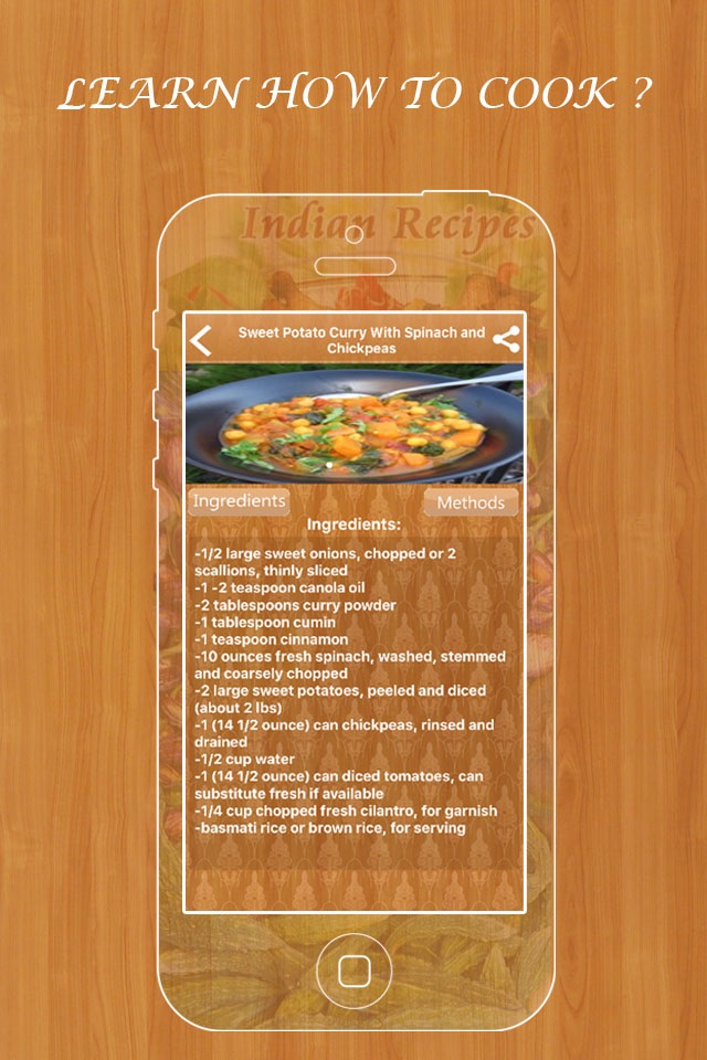 Indian Recipes Collection Free screenshot 4