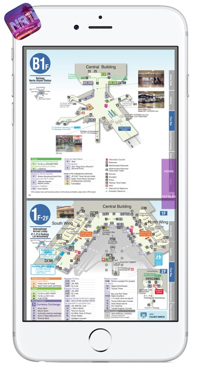 NRT AIRPORT - Realtime, Map, More - NARITA INTERNATIONAL AIRPORT screenshot-3