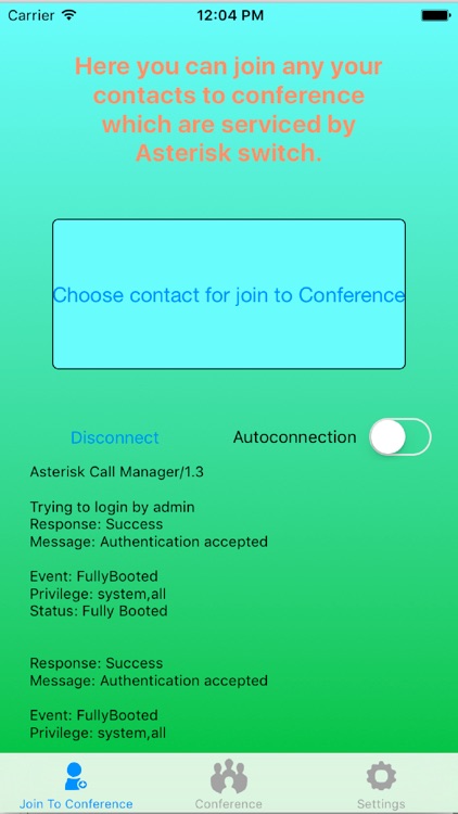 Join to Asterisk Conference