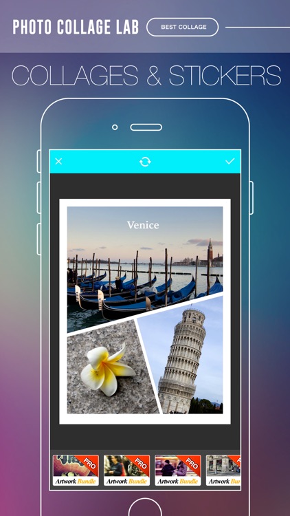 Photo Collage Lab - photo collage maker, selfie editor & camera blender screenshot-4