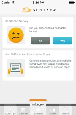 Game screenshot Sentara MyHeadache apk
