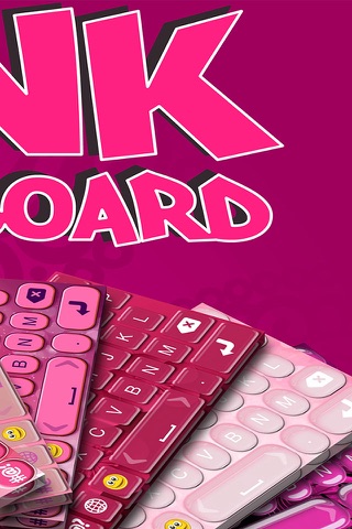 Pink Keyboard Maker – Custom Color Keyboard with Cute Backgrounds and Font Changer with Emoji.s screenshot 2