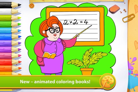 Occupations - Living Coloring Free screenshot 2