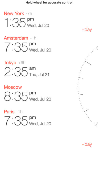 Screenshot #3 pour Miranda — Time Zone Converter