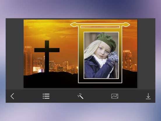 Christian Photo Frame - Picture Frames + Photo Effects iPad screenshot 4 - Photo & Video app