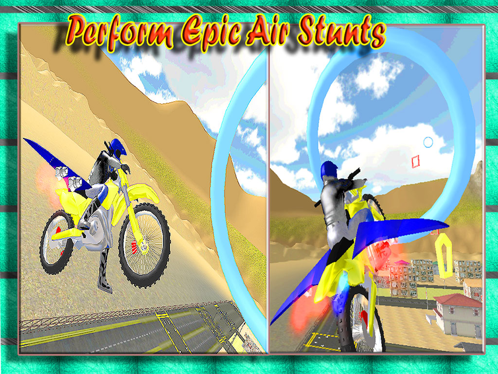 Flying Bike 2016 – Moto Racer Driving Adventure with Air Plane Controls
