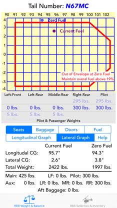 R66 Weight & Balance screenshot 3