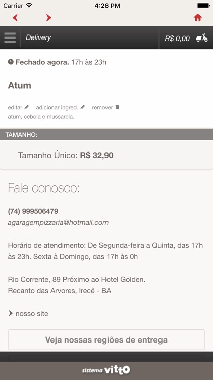 Pizzaria A Garagem screenshot-3