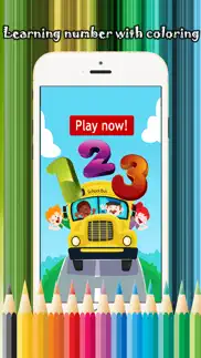 123 coloring book for children age 1-10: games free for learn to write the spanish numbers and words while coloring with each coloring pages iphone screenshot 1