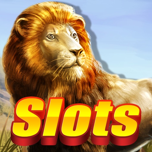 Lion Slots - Luxury casino party free Vegas Slot Machine Games for grand jackpot Serengeti! iOS App