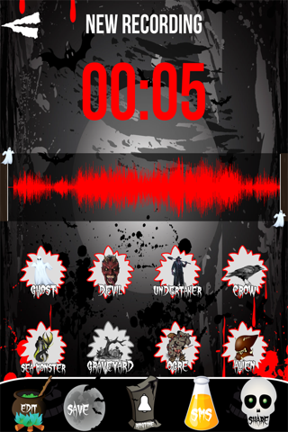Horror Voice Changer & Speech Modifier – Audio Recorder with Super Scary Sound Effects screenshot 2