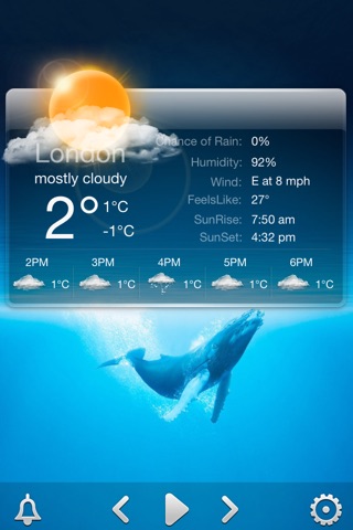 Desktop Weather Free screenshot 2