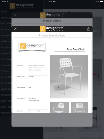 Designform Furnishings™ for iPad screenshot 4