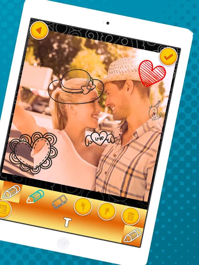 Dibujar Sobre Fotos Y Escribir En Imágenes - Añadir Texto A La Foto Y Hacer Garabatos4+_2